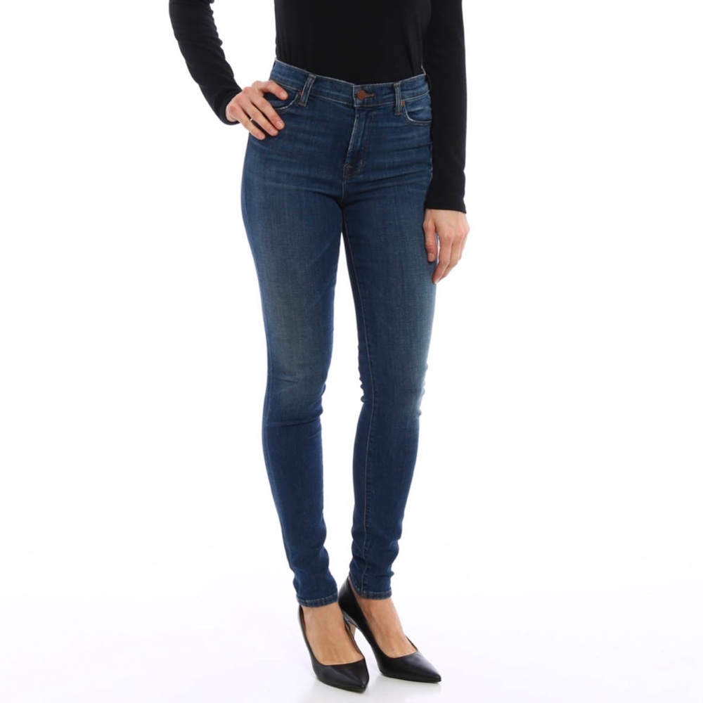 J Brand Maria High Rise Skinny Jeans